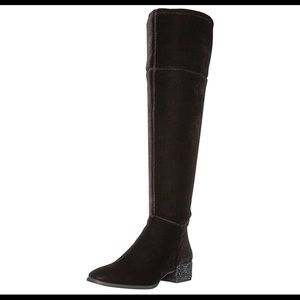 NWOT Anne Klein Kimmie Velvet Knee-high Boots